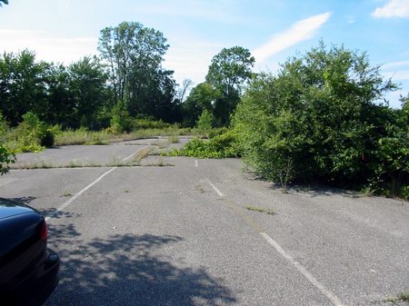 Cascade Drive-In Theatre - Driveway - Photo From Water Winter Wonderland